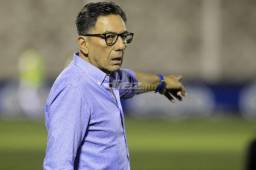 Salomón Nazar dijo estar preocupado tras la derrota ante Olimpia. Pero ya piensa en Honduras Progreso. Foto Ronald Aceituno