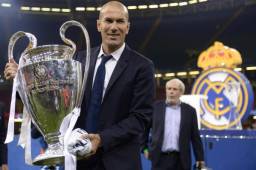 Zidane explicó las claves que llevaron al Real Madrid a ganar Liga y Champions esta temporada. Foto AFP