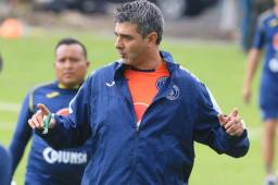 El entrenador del Motagua, Diego Vázquez, afirma que el partido ante Olimpia será de mucha intensidad.