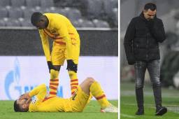 Barcelona se hunde en la Champions y ahora deberá jugar la Europa League.