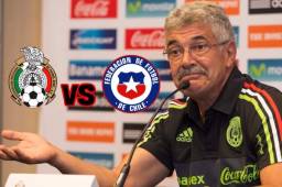 Ricardo Ferretti dio declaraciones previo al juego ante Chile y dijo que no le tienen miedo a la selección andina.
