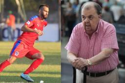 Rafael Ferrari cuestionó el rendimiento de los extranjeros del Olimpia y el defensor argentino Nicolás del Greco respondió a ello. Foto DIEZ