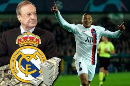 Florentino Pérez quiere fichar a Kylian Mbappé para el Real Madrid en verano del 2020.