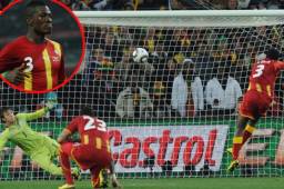 Asamoah Gyan falló el penal que pudo haber llevado a una selección africana a semifinales de un Mundial.