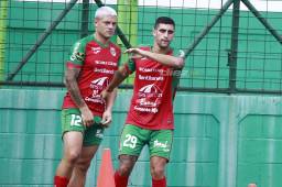 Lucas Campana se ha perdido los últimos partidos del Marathón por una lesión. Braian Molina, igual.