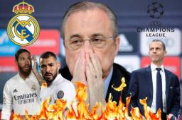 La UEFA está reunida con sus abogados y planean expulsar al Real Madrid de la actual Champions League.