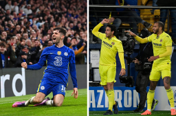 El campeón Chelsea noquea al Lille y Villarreal empata contra Juventus en los octavos de final de la Champions