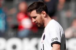 Messi ha disputado cinco partidos entre todas las competiciones con el PSG y suma solo un tanto.
