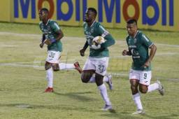 Yustin Arboleda anotó el primer gol en la remontada de Marathón.