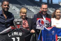 Luciano Emilio estará en el amistoso entre DC United y Olimpia.