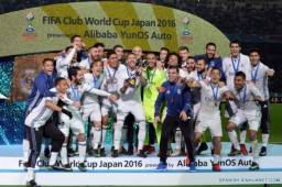 El Real Madrid de Zidane conquistó el Mundial de Clubes el pasado año.