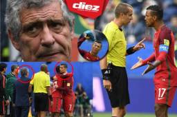 Cristiano Ronaldo fue sacado de cambio inesperadamente en el triunfo de Portugal 4-0 ante Nueva Zelanda.