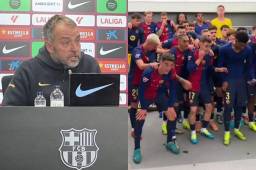 Flick estuvo en conferencia de prensa antes del partido contra Alavés.