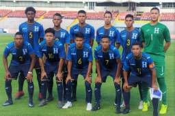 La Selección Sub-17 de Honduras que disputará el Premundial de Bradenton, Florida de la mano del entrenador José Valladares. Foto cortesía