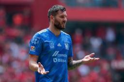 André Pierre Gignac no pudo evitar la derrota de Tigres ante el Toluca.