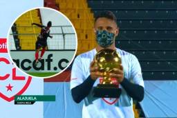 Alex López fue galardonado como el mejor jugador del partido de la final ante Saprissa.