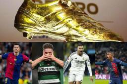 Esta es la clasificación de la Bota de Oro de la temporada 2024-25, con Salah, Lewandowski, Mbappé Kane y Haaland luchando por ser el máximo goleador.