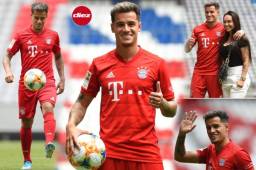 El atacante brasileño Philippe Coutinho fue presentado este lunes en el Allianz Arena y concedió sus primeras palabras como nuevo jugador del Bayern Múnich.