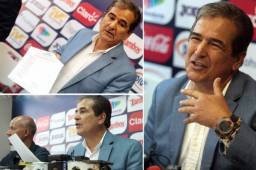 El entrenador de Honduras está en la obligación de al menos sumar 4 puntos en estos juegos eliminatorios. FOTO Juan Salgado