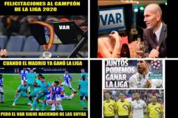 Te presentamos los mejores memes que dejó el final de la liga española, Real Madrid es víctima por descender al Leganés con ayudas del VAR.