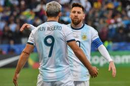 Leo Messi y Sergio Agüero jugaron juntos con la Selección de Argentina y ahora lo harán en Kru E-Sports.