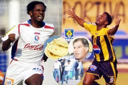 Luciano Emilio destacó en Honduras con las camisetas del Real España y Olimpia.