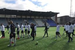 Kevin Álvarez se había entrenado con normalidad en el equipo pero no fue convocado para el primer partido.