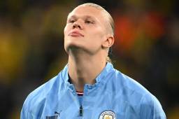 “Haaland es único en su clase. Espero algún día poder alcanzar su nivel”, expresó el delantero.