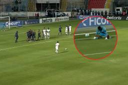 ¡Oso tremendo de Luis Ortíz! Así fue el error del portero de Motagua que derivó en el gol de Edwin Rodríguez