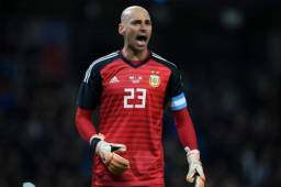 Willy Caballero está en la etapa final de su carrera y ha debutado finalmente con Argentina.