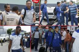 La Selección Nacional de Honduras arribó la tarde de este viernes a San Pedro Sula para empezar a pensar en Trinidad y Tobago.