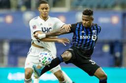 El delantero Romell Quioto anotó en la primera fecha de la MLS frente al New England Revolution. Fotos AFP