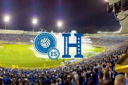 Las selecciones de El Salvador y Honduras se medirán el próximo domingo en el estadio Cuscatlán.