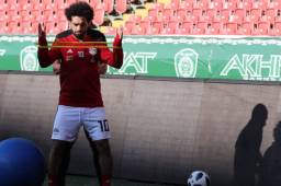 Mohamed Salah se ejercita y realiza entrenamientos que ilusionan a los faraones.