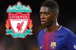 Dembélé podría recalar al Liverpool en la próxima temporada.