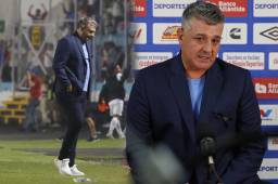 Diego Vázquez no pudo evitar cortar la racha de 13 partidos de Motagua sin vencer a Olimpia.