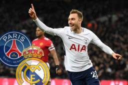 Christian Eriksen es una de las estrellas del Tottenham y de la Premier League.
