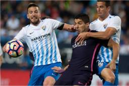 El Barcelona sacó un resultado lamentable el sábado contra el Málaga de visita.