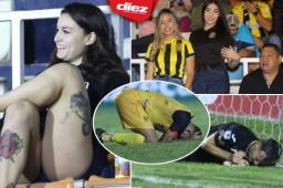 La primera semifinal del torneo Apertura 2021 se disputó el sábado en el estadio Nacional donde Real España, de visita, logró un empate 1-1 ante Motagua. Este partido ha dejado espectaculares postales que fueron captadas por nuestros fotógrafos David Romero y Alex Pérez. ¡Imperdibles!