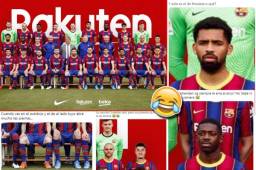 El equipo catalán divulgó la foto del primer plantel para el curso 2020-21 y tiene varias curiosidades, que desataron los memes de los aficionados en las redes sociales.
