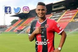 Alexander López utiliza la camiseta 11 en la Liga Alajuelense.