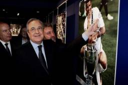 Florentino Pérez espera poder levantar otra Champions de la mano de Cristiano Ronaldo.