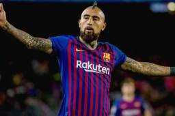 Vidal se ha convertido en uno de los favoritos de la afición del Barcelona por su entrega.