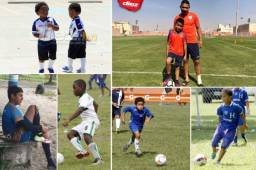 Brillaron en el fútbol de Honduras, pero no imaginaban que sus hijos también traerían esta misma energía en la sangre, desde muy chicos ya andas atrás de un balón, otros no se han retirado y ya ven a sus hijos jugando.