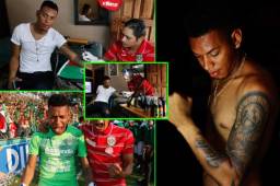 Denovan Torres, figura en el noveno título de Marathón, celebró tatuándose el nombre de Nencys y su princesa Liah. Revela que tiene ofertas de un grande