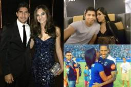 El otro partido fuera de la cancha. Honduras y México se miden esta noche por los cuartos de final de la Copa Oro 2017. Conocé a sus bellas parejas.