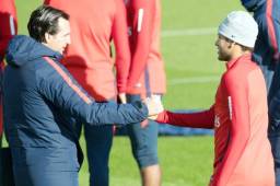 El entrenador Unai Emery cierra el tema sobre el brasileño Neymar.