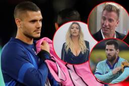 Mauro Icardi fue consultado por el triángulo amoroso con Wanda Nara y Maxi López y confesó su relación con Messi.