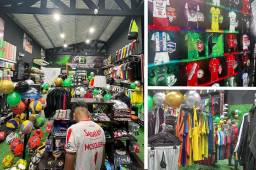 La tienda deportiva de Huriver está ubicada en Sportmania, San Pedro Sula.