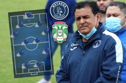 Motagua recibirá este miércoles (7:00pm) a Marathón en el clásico de las “emes” que marcará el debut de César Obando en el banquillo del Ciclón. Con solo dos entrenos, este sería el 11 del “Nene”.